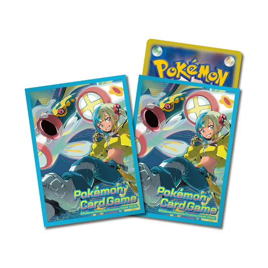 Pokemon Center Japan Official Sleeves: Canari & Mega Eelektross