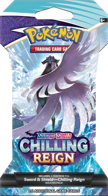 Pokemon TCG - Sword & Shield - Chilling Reign - Sleeved Booster Pack