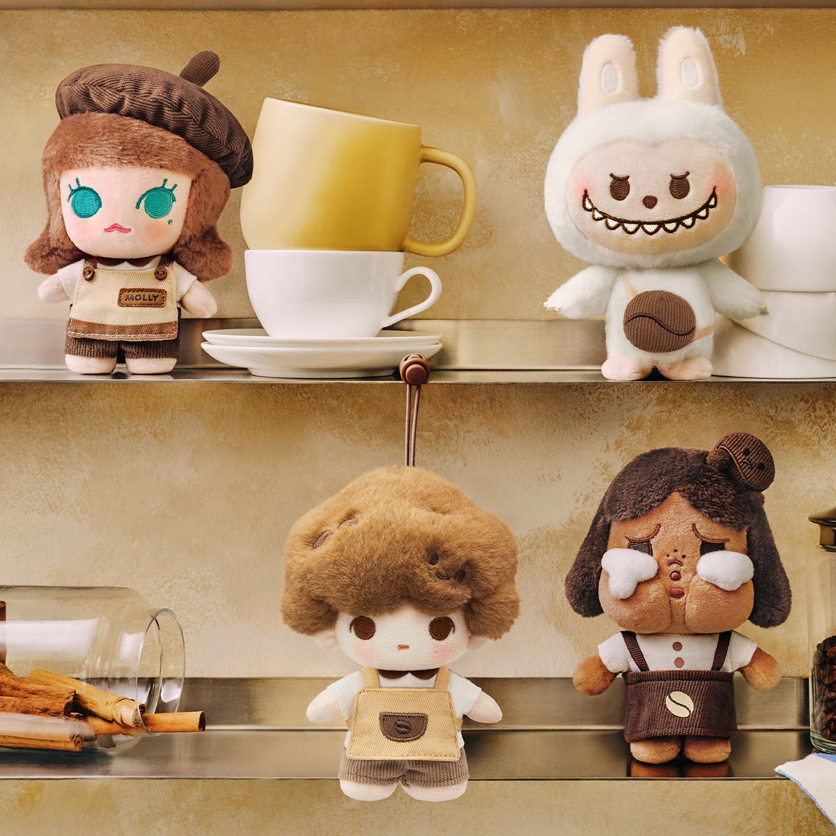 POP BEAN - Coffee Factory Series  - Plush Pendant Blind Box