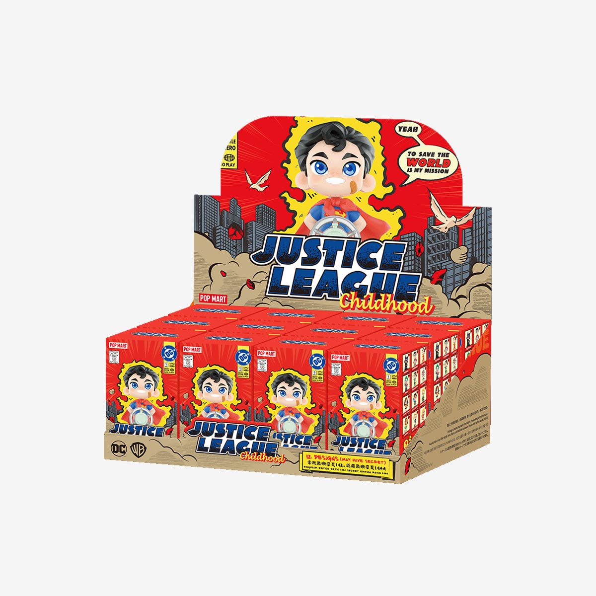 DC Justice League Childhood Series Figures