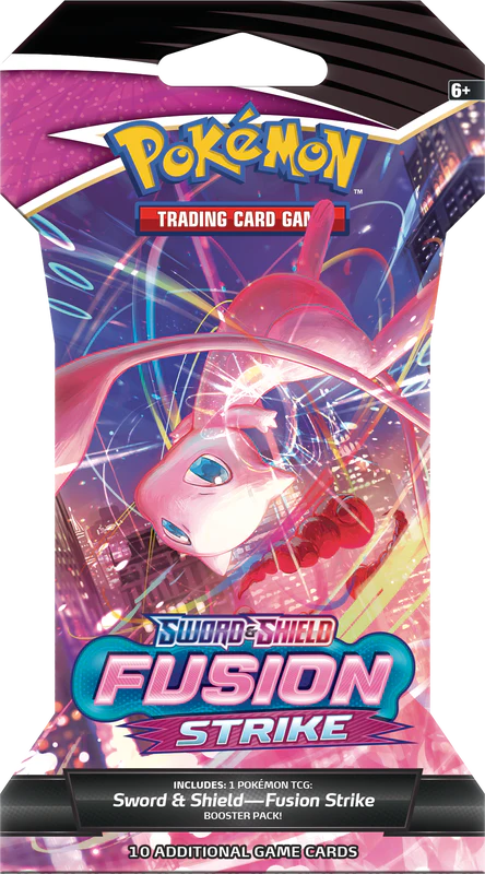 Pokemon TCG - Sword & Shield - Fusion Strike - Sleeved Booster Pack