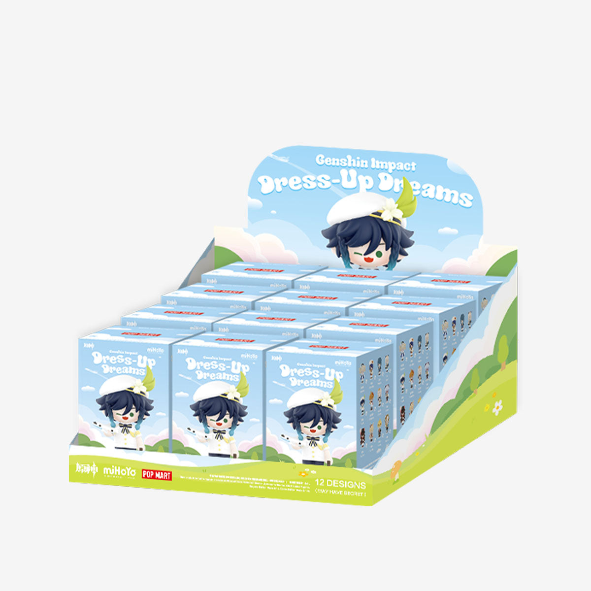 Genshin Impact Dress-Up Dreams Themed Chibi Series Figures