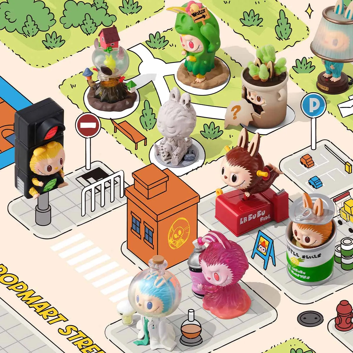THE MONSTERS Almost Hidden Series Figures Blind Box