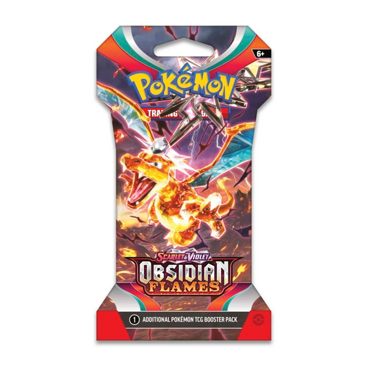 Pokemon TCG - Scarlet & Violet - Obsidian Flame - Sleeved Booster Pack