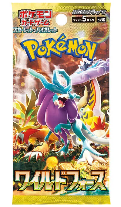 Pokemon TCG - sv5K: Wild Force - Japanese Booster Pack