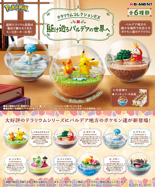 RE-MENT - POKEMON - TERRARIUM COLLECTION EX -TO THE WORLD OF PALDEA-