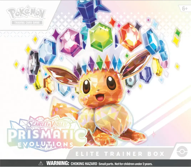 Pokemon TCG - Scarlet & Violet: Prismatic Evolution - Elite Trainer Box