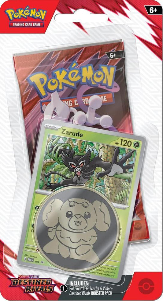 Pokemon TCG - Scarlet & Violet - Destined Rivals - Zarude - Checklane Blister