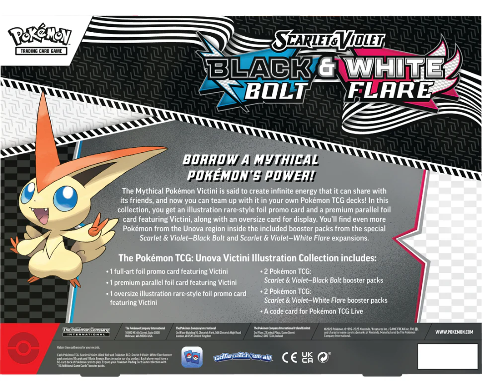 Pokemon TCG - Scarlet & Violet - Unova Victini Illustration Collection