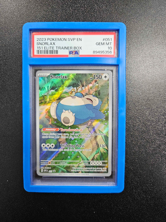 Snorlax (51) Black Star Promo - 2023 151 ETB EN - PSA 10