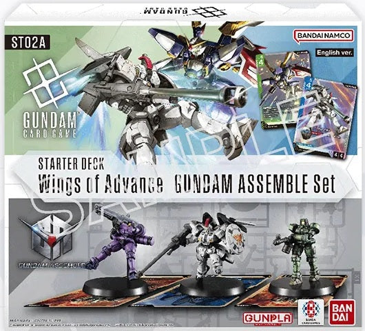 Gundam Card Game ST-02A: Wings of Advance Starter Deck Assemble Set