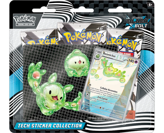 Pokemon TCG - Scarlet & Violet - Black Bolt - Tech Sticker Collection