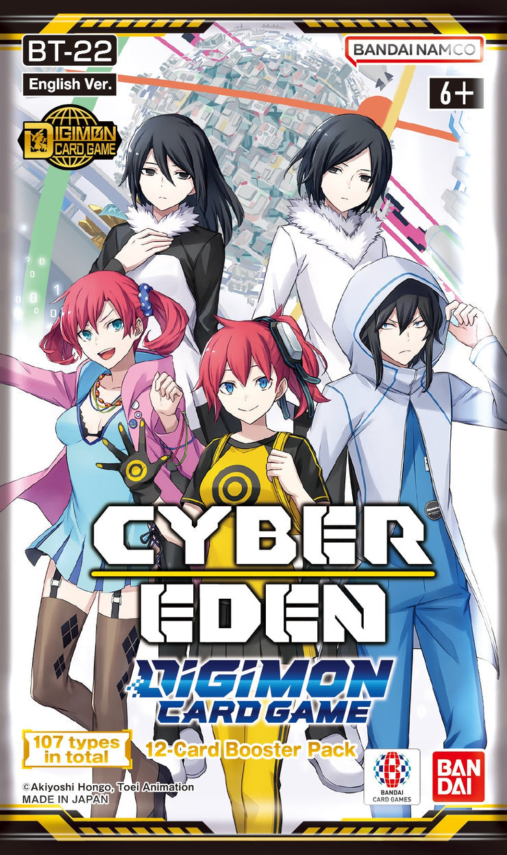 Digimon Card Game - Cyber Eden BT22 - Booster Pack