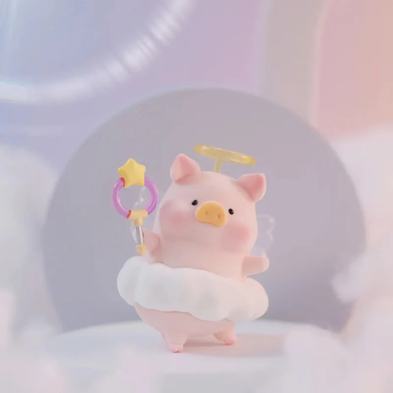 Lulu The Piggy - Angel's Blessings Figure Hanging Card