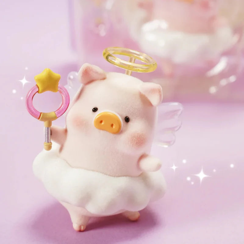 Lulu The Piggy - Angel's Blessings Figure Hanging Card