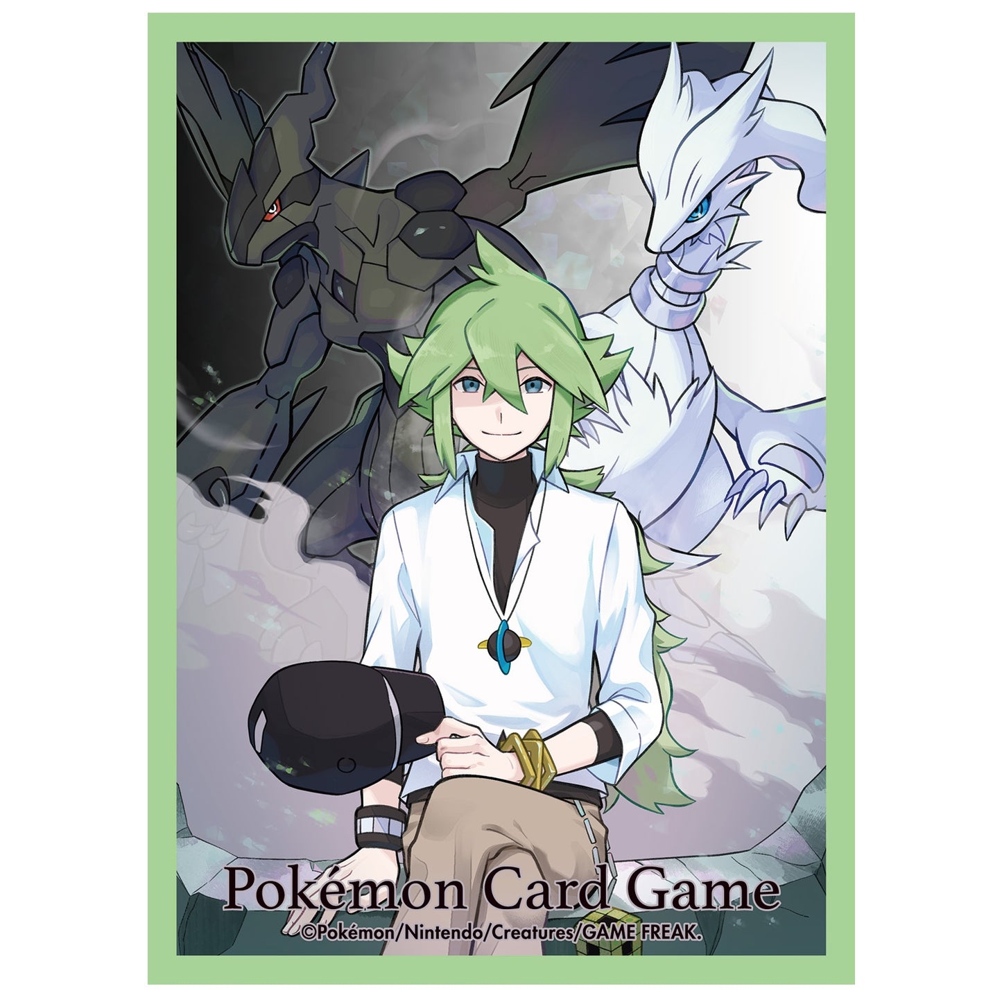Pokemon Center Japan Official Sleeves: N & Reshiram & Zekrom