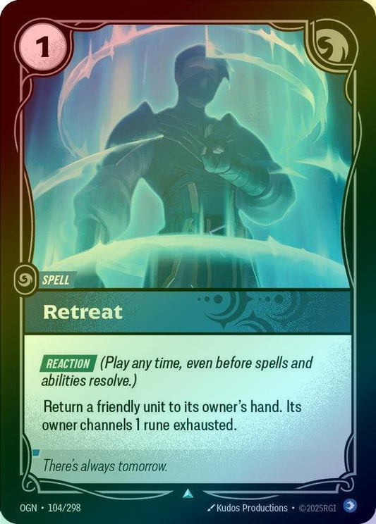 Retreat - 104/298 - Uncommon (Foil)