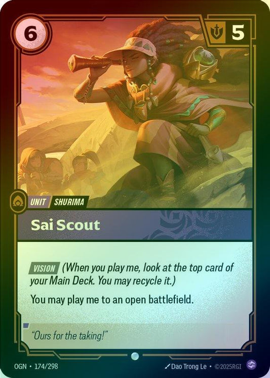 Sai Scout - 174/298 - Common (Foil)