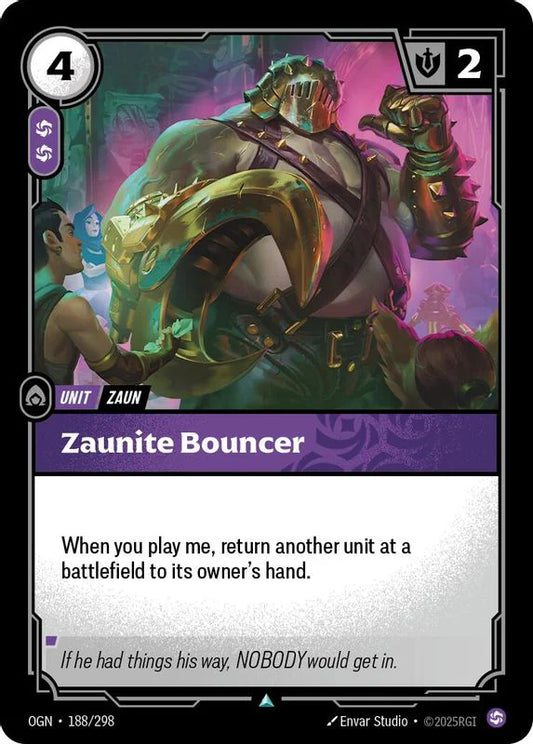Zaunite Bouncer - 188/298 - Uncommon