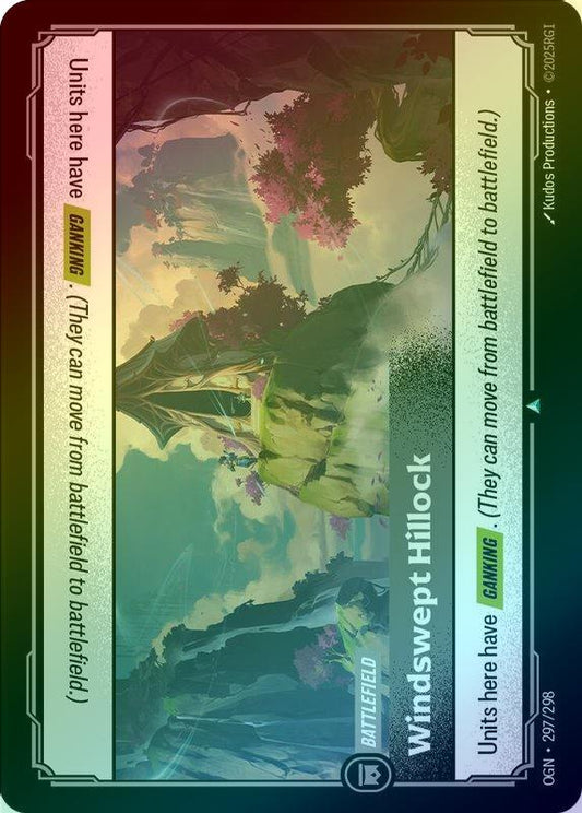 Windswept Hillock - 297/298 - Uncommon (Foil)