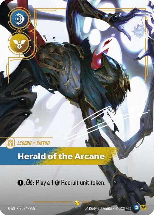 Viktor - Herald of the Arcane - 308*/298 - Signature