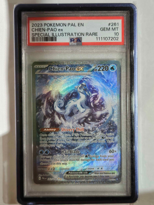 Chien-Pao (261/193 SIR) - 2023 SV PALDEA EVOLVED EN - PSA 10
