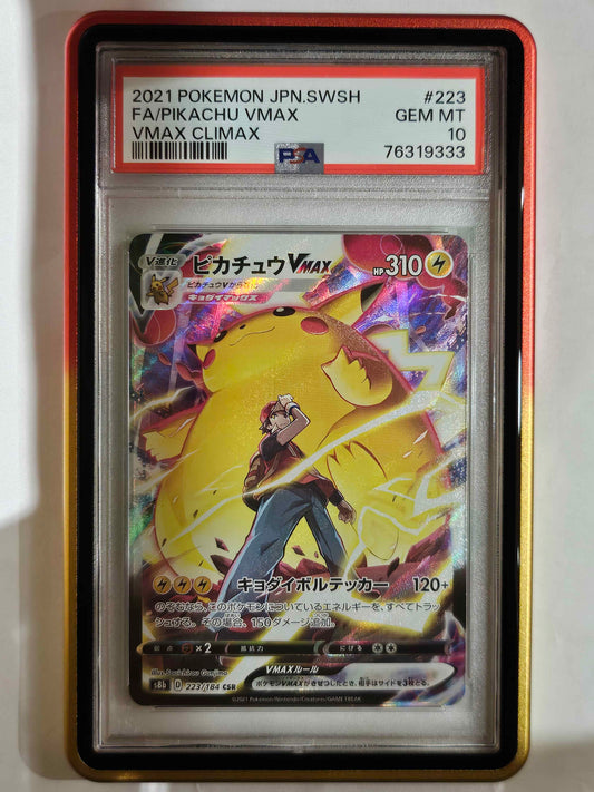 Pikachu VMAX (223/184 FA) - 2021 s8b JP - PSA 10