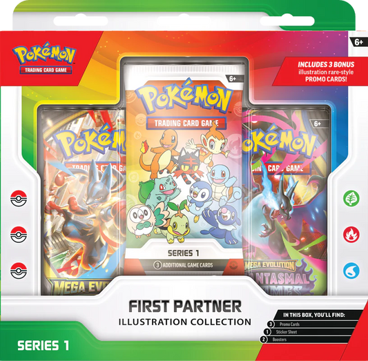 Pokemon TCG - First Partner Illustration Collection - Series 1