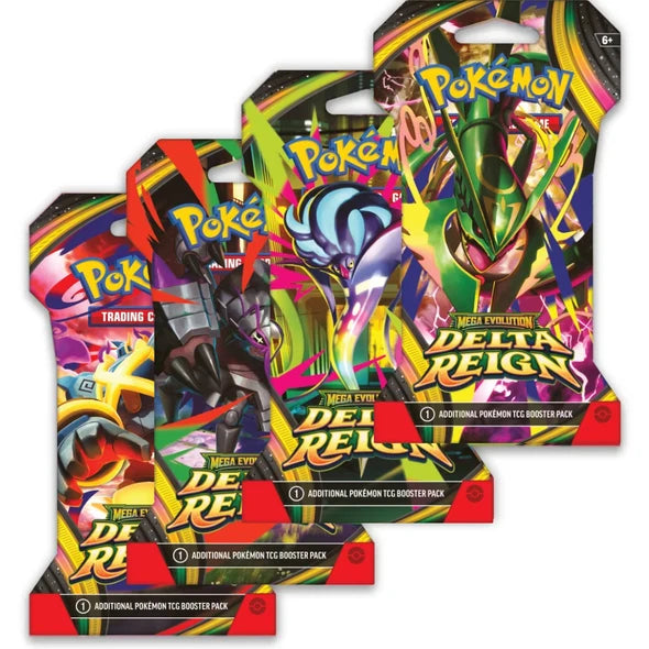 Pokemon TCG - Mega Evolutions - Delta Reign - Sleeved Booster Pack (24 Pack Bundle) (PRE-ORDER)
