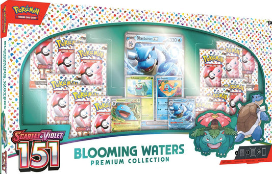 Pokemon TCG - Scarlet and Violet - 151 - Blooming Waters Premium Collection