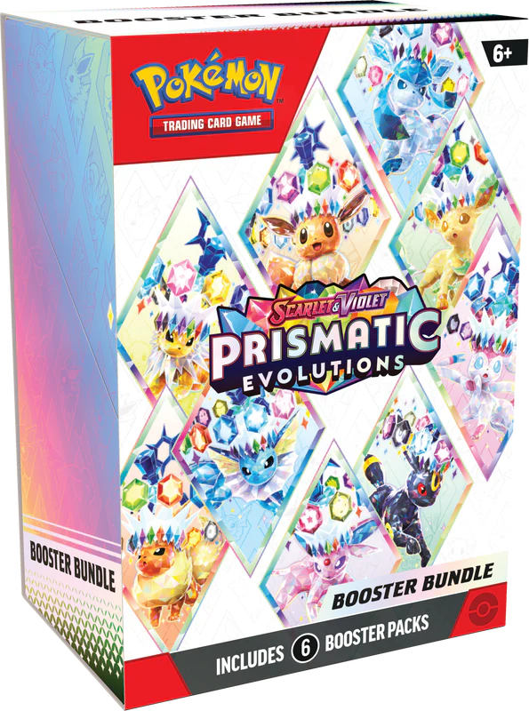 Pokemon TCG - Scarlet & Violet - Prismatic Evolutions - Booster Bundle