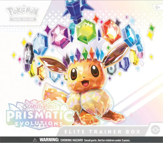 Pokemon TCG - Scarlet & Violet - Prismatic Evolutions - Elite Trainer Box