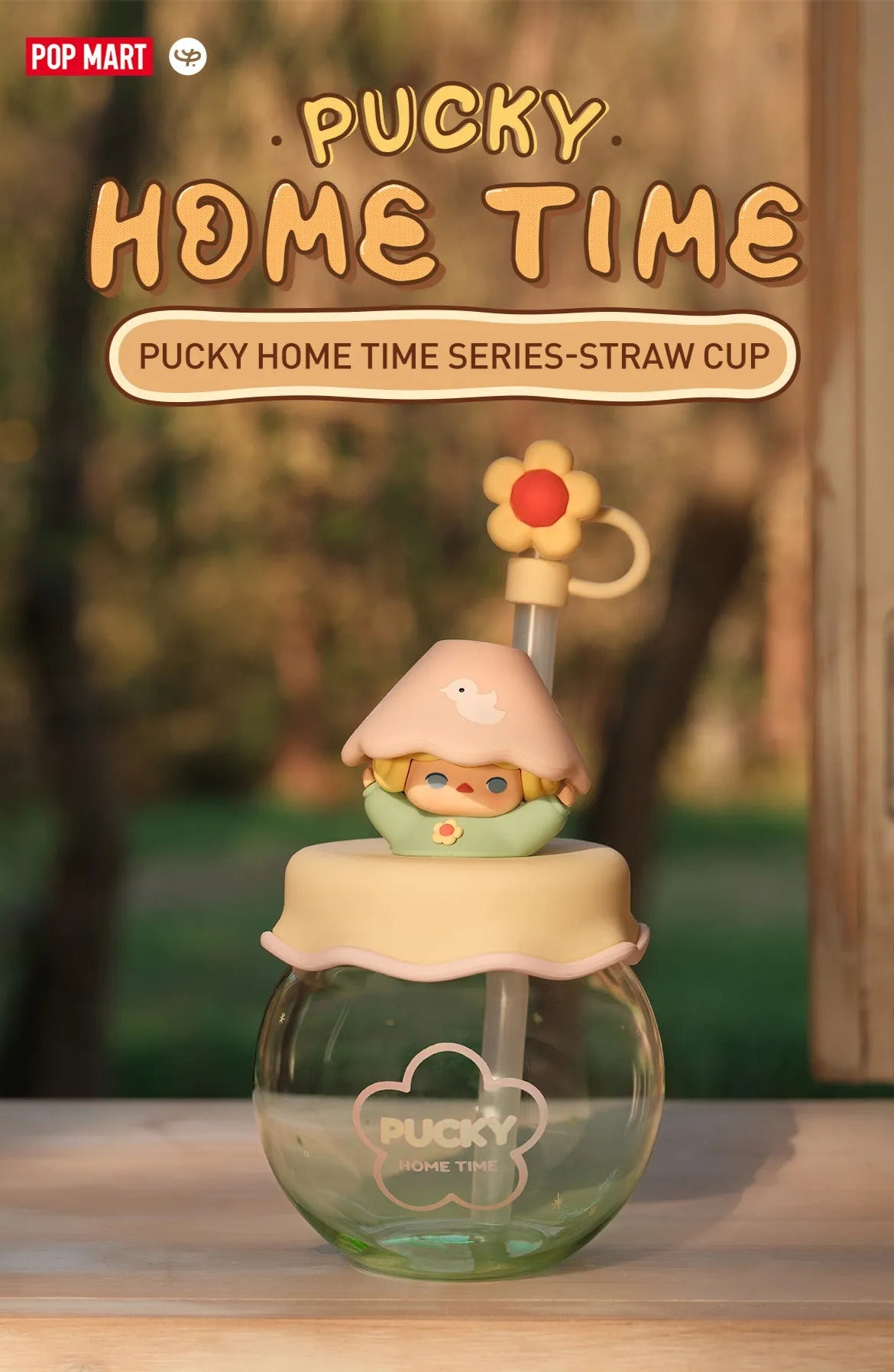 PUCKY Home Time - Straw Cup