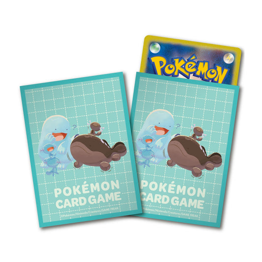 Pokemon Center Japan Official Sleeves: Quagsire & Clodsire