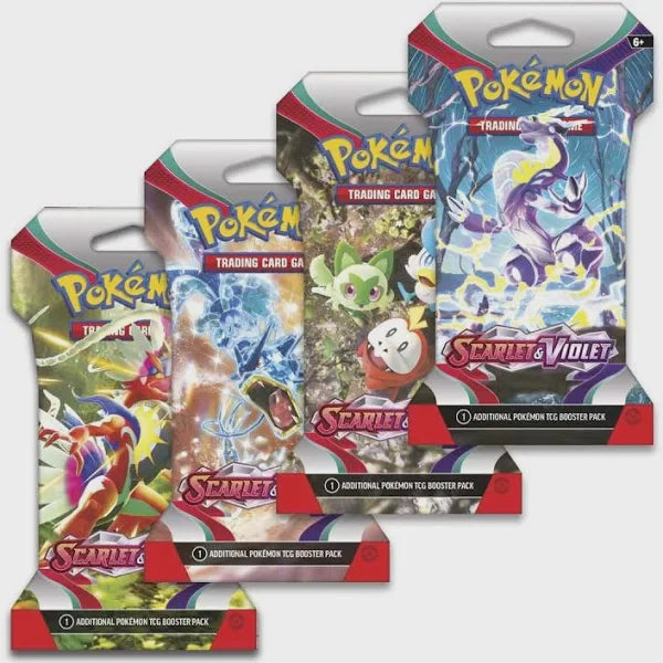 Pokemon TCG - Scarlet & Violet - Base Set - Sleeved Booster Pack