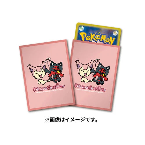Pokemon Center Japan Official Sleeves: Skitty & Litten