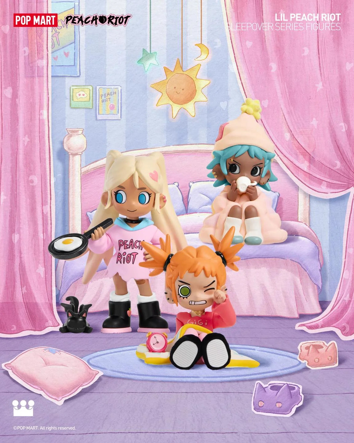 Lil Peach Riot - Sleepover Series - Figures Blind Box