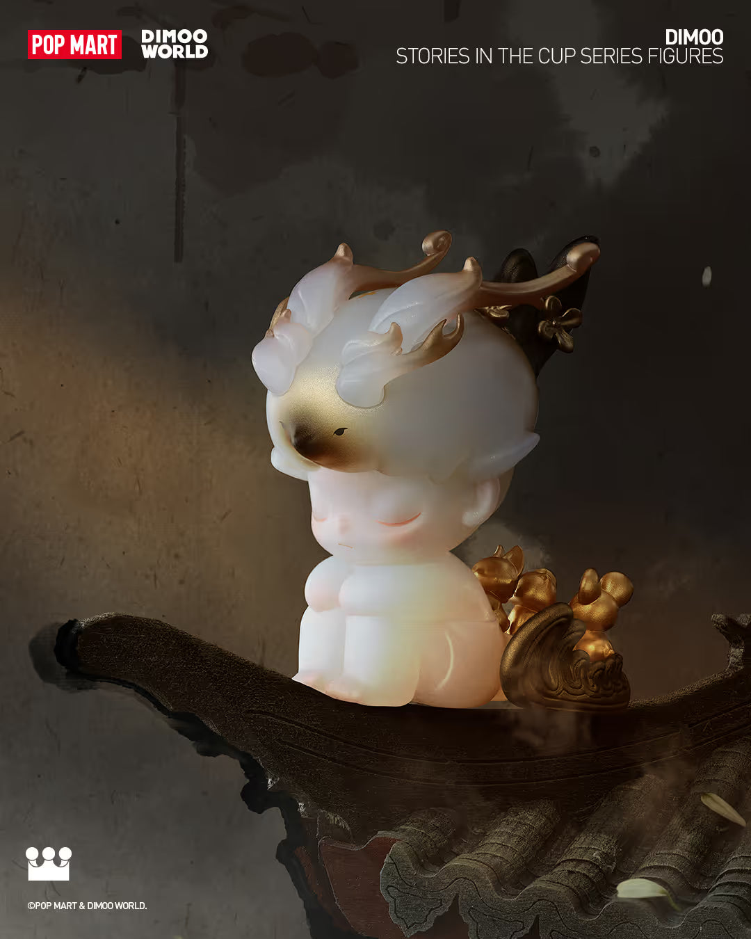 DIMOO - Stories in the Cup Series - Figures Blind Box