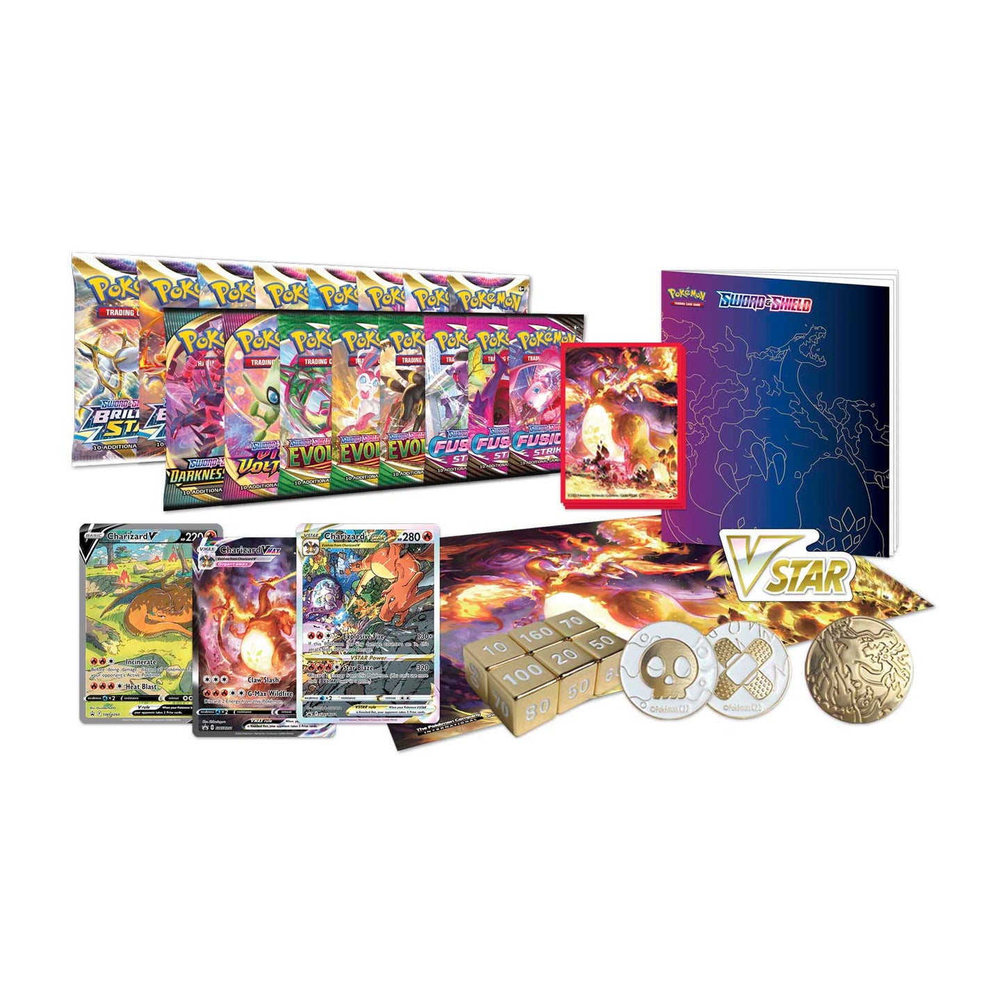 Pokemon TCG - Sword & Shield - Charizard - Ultra Premium Collection