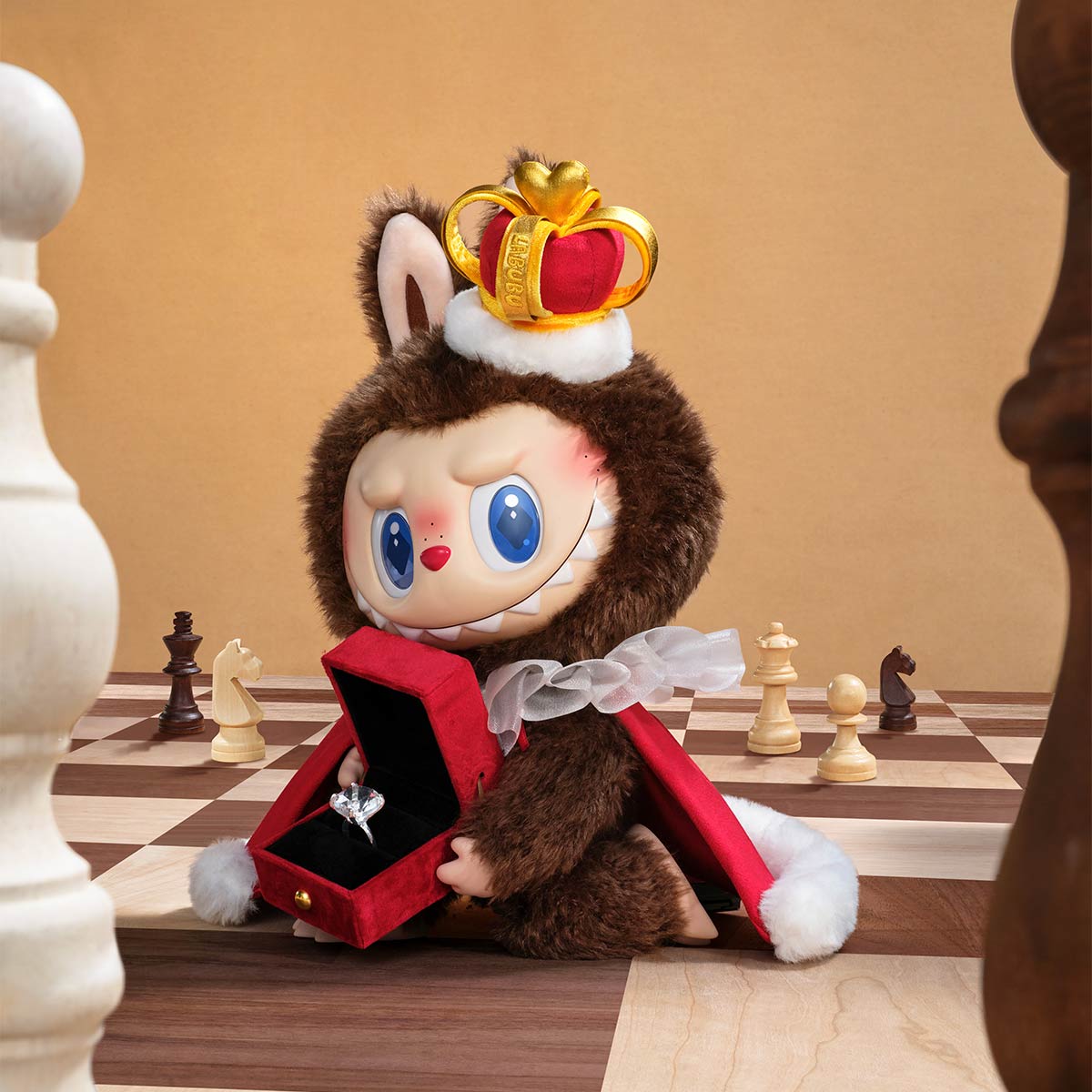 THE MONSTERS - Let's Checkmate Series - Vinyl Plush Doll