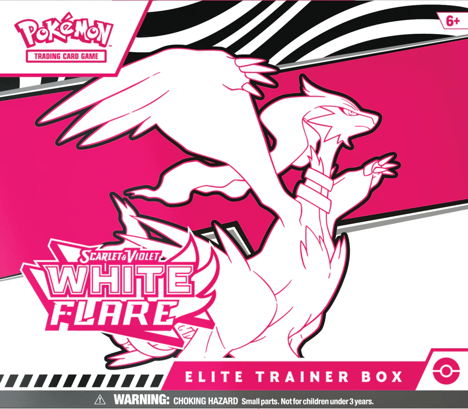 Pokemon TCG - Scarlet & Violet - White Flare - Elite Trainer Box