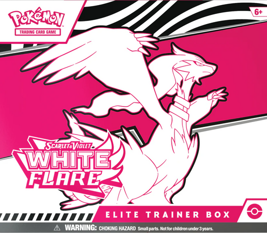 Pokemon TCG - Scarlet & Violet - White Flare - Elite Trainer Box