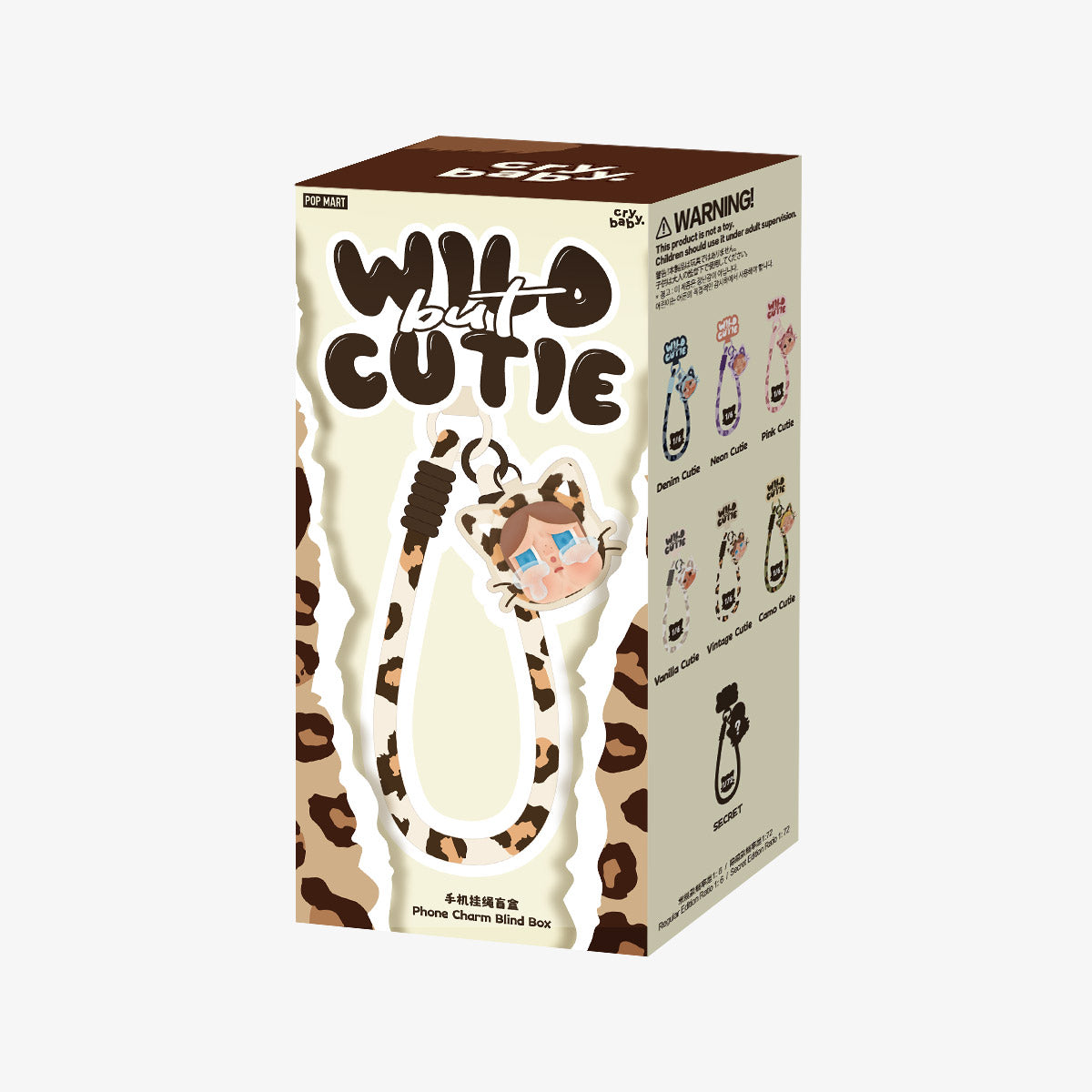 CRYBABY - Wild but Cutie Series - Phone Charm Blind Box