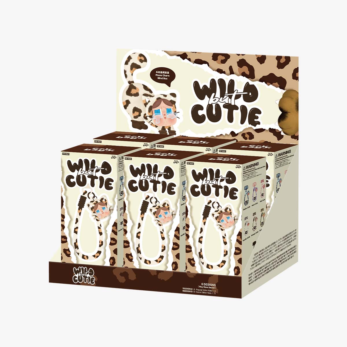 CRYBABY - Wild but Cutie Series - Phone Charm Blind Box