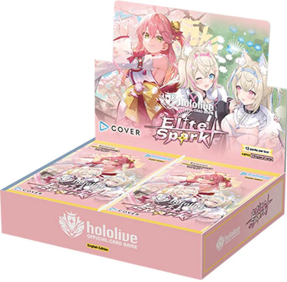 (English) Hololive TCG - hBP03 - Elite Spark - Booster Box