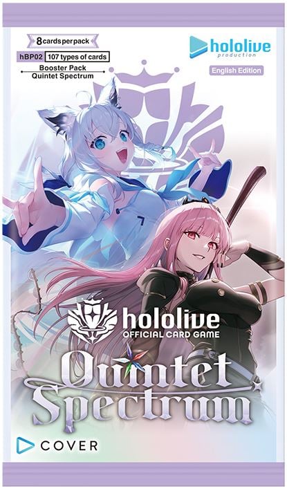 Hololive Card Game: Quintet Spectrum Booster Pack