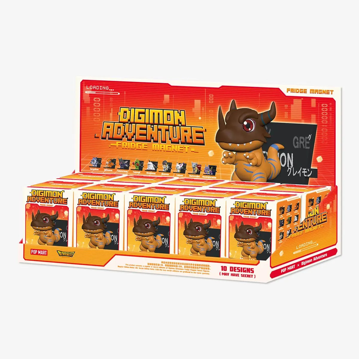 Digimon Adventure Fridge Magnet Series Figure