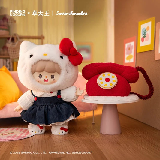 zZoton x Sanrio Characters Linking Buddies - Hello Kitty Big Joint Plush Doll